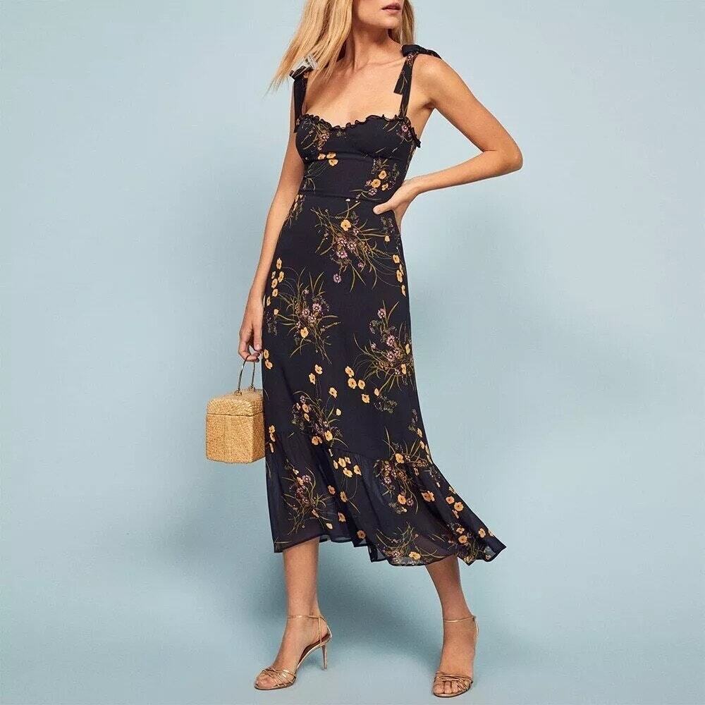Reformation Nikita Dress - 0 - Mademoiselle - Picture 5 of 5